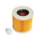 Filtro Para Aspiradora Hepa Portátil Cilindrico Plisado - Miniatura 1