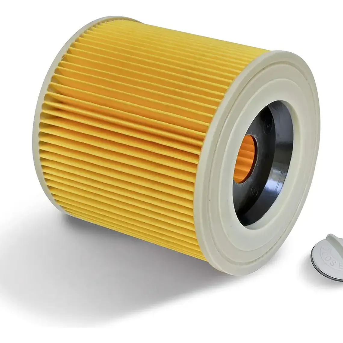 Filtro Para Aspiradora Hepa Portátil Cilindrico Plisado 3