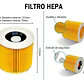 Filtro Para Aspiradora Hepa Portátil Cilindrico Plisado - Miniatura 5