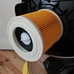 Filtro Para Aspiradora Hepa Portátil Cilindrico Plisado - Miniatura 6