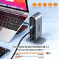 Adaptador Hub 4k Multipuerto 12 En 1 Usb-c Hdmi Vga Sd/tf - Miniatura 4
