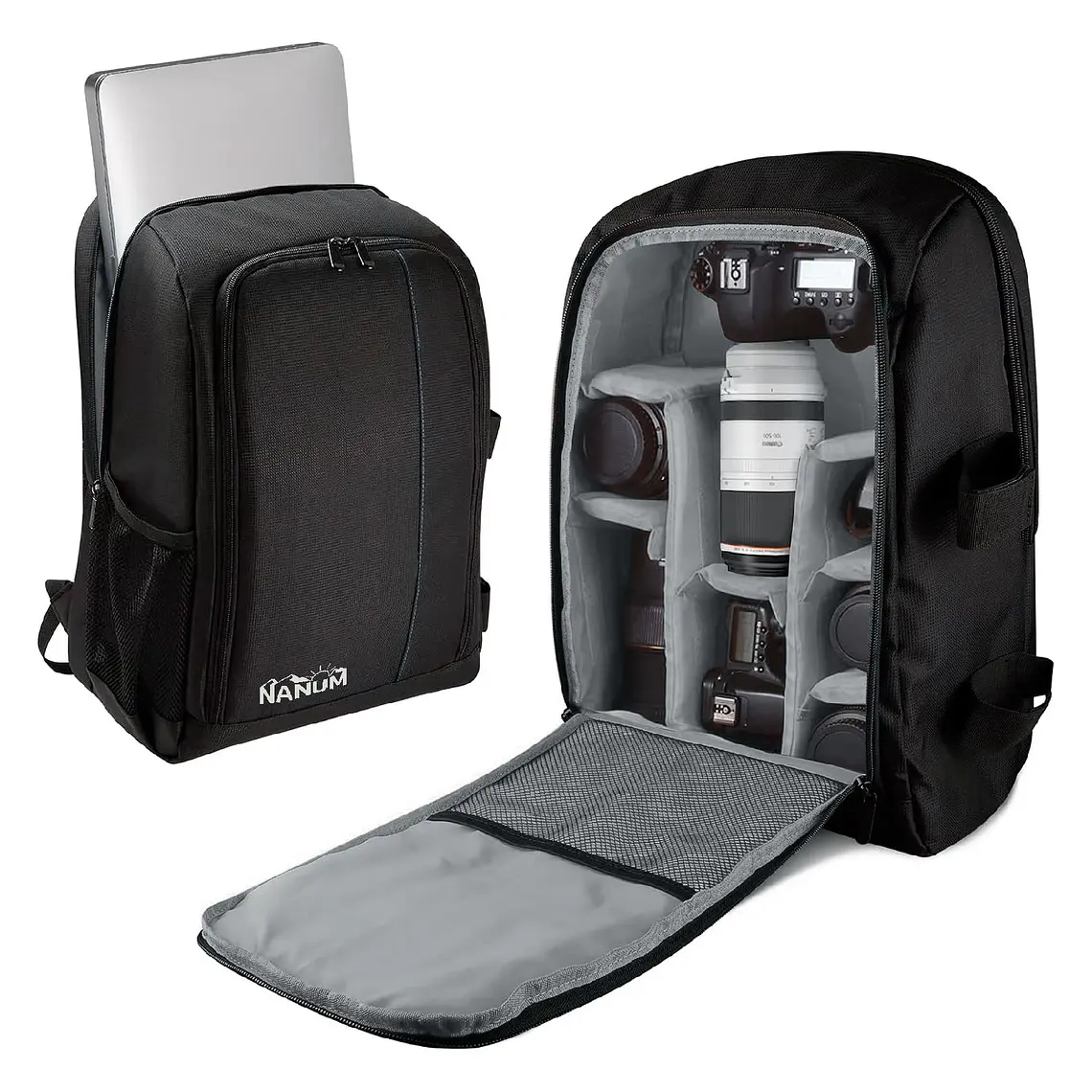 Mochila Fotografica Para Cámara Fotográfica Y Notebook 2
