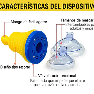 Dispositivo Emergencia Antiasfixia Atragantamiento Rescate