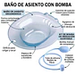 Baño Asiento Bidet Portatil Postparto Hemorroides Irrigador - Miniatura 2