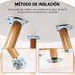 Mesa Auxiliar Redonda Mesa Lateral Centro De Madera Living - Miniatura 3
