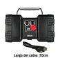 Linterna Recargable Doble Cabeza Led Multiuso Emergencia - Miniatura 2