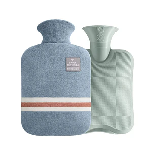 Guatero Bolsa De Agua Caliente Con Funda Tejida Guatero