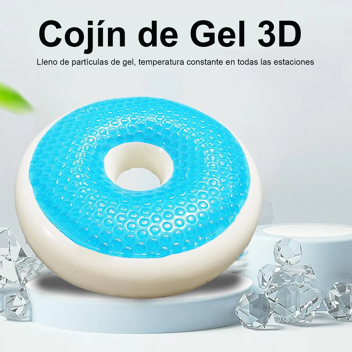 Almohada De Gel Donut, Alivio Dolor De Coxis 2