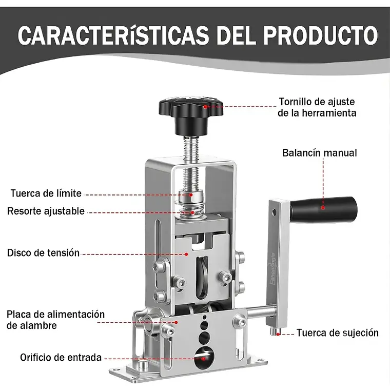 Pelacables Manual Y Para Taladro Maquina Pelador De Cables 2
