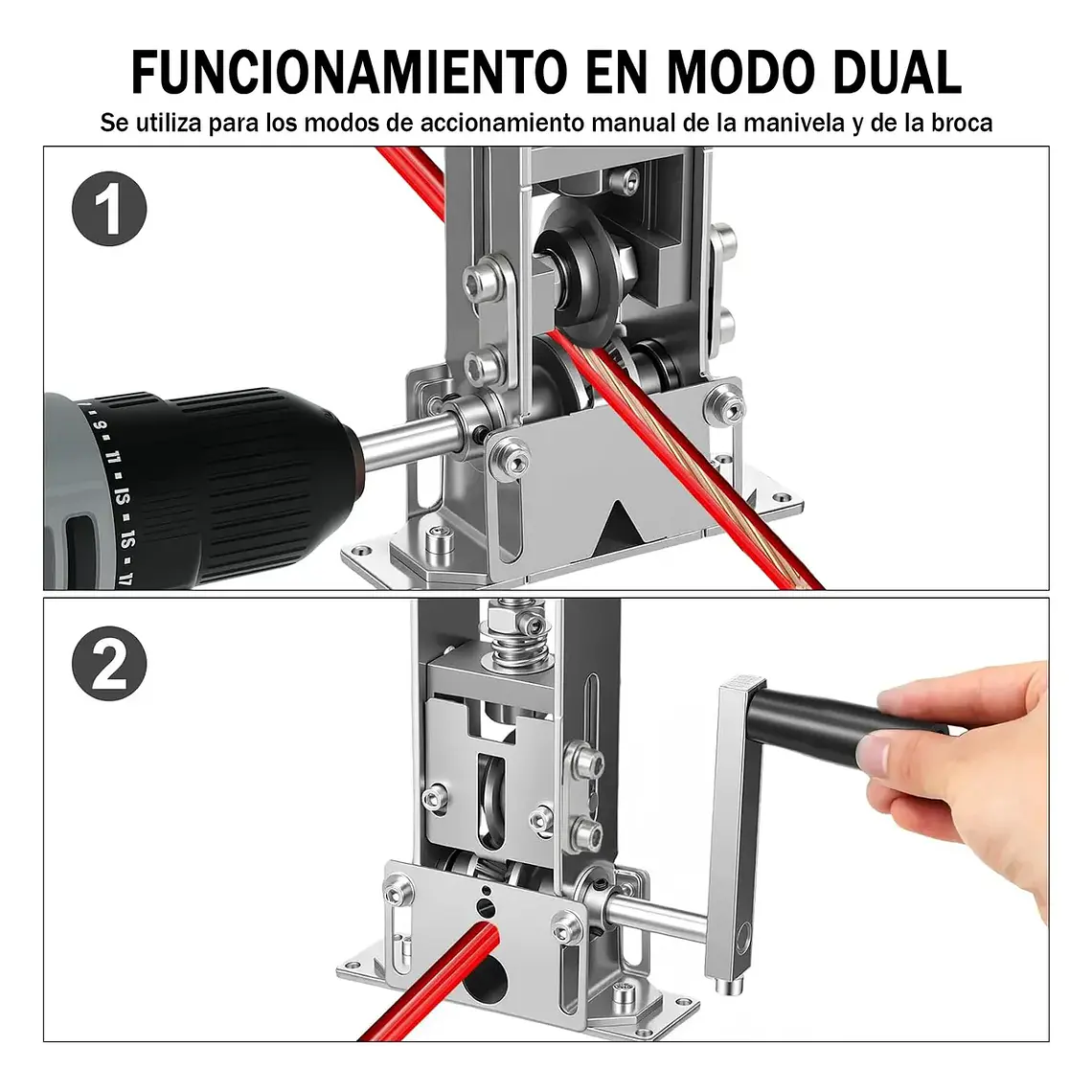 Pelacables Manual Y Para Taladro Maquina Pelador De Cables 4