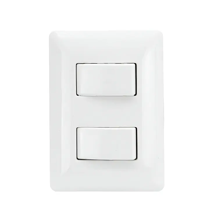 Interruptor De Luz Doble 250v/10a 10 A 250v 1