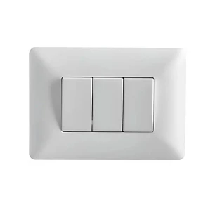 Interruptor De Luz Triple 250v/10a 10 A 250v
