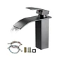 Llave Monomando Lavamanos Grifería Baño Cascada Mezclador - Miniatura 1