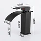 Llave Monomando Lavamanos Grifería Baño Cascada Mezclador - Miniatura 6