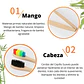 Cepillo De Dientes Bambu Adulto Pack 10 Unidades Ecologicos - Miniatura 3