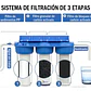 Filtro De Agua 3 Etapas Purificador 10 Pulgadas 5 Micras - Miniatura 6