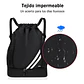 Mochila Deportiva Impermeable De Baloncesto Bolso Con Cordon - Miniatura 3