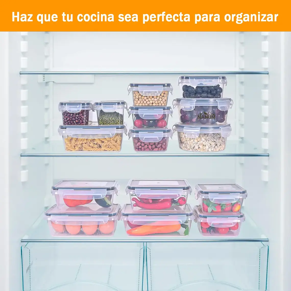 Set 24 Recipientes Contenedores Herméticos Taper De Alimento 5