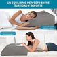 Almohada Cuña Elevación De Piernas Cojín Inflable Relajante - Miniatura 4
