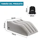 Almohada Cuña Elevación De Piernas Cojín Inflable Relajante - Miniatura 7
