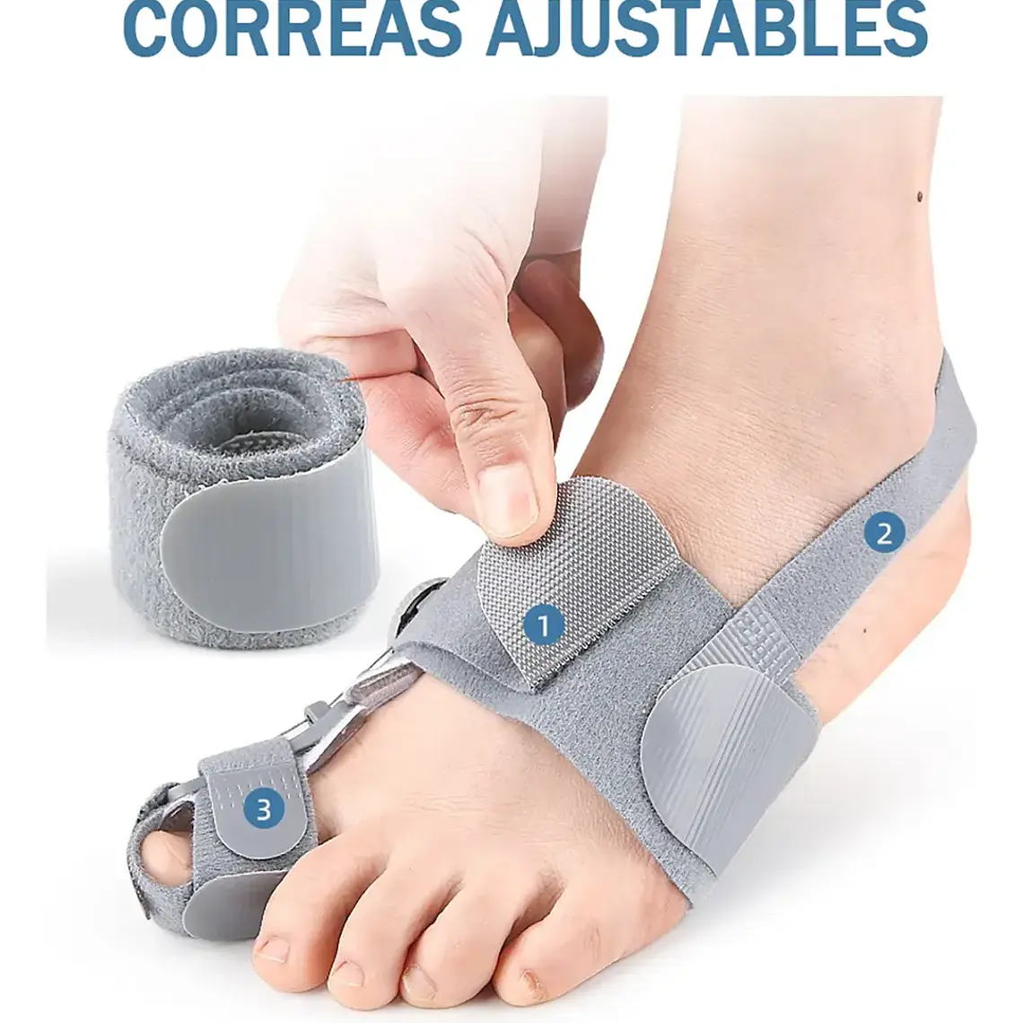 Corrector De Juanetes Ferula Perilla Ajustable Ortopedica 3