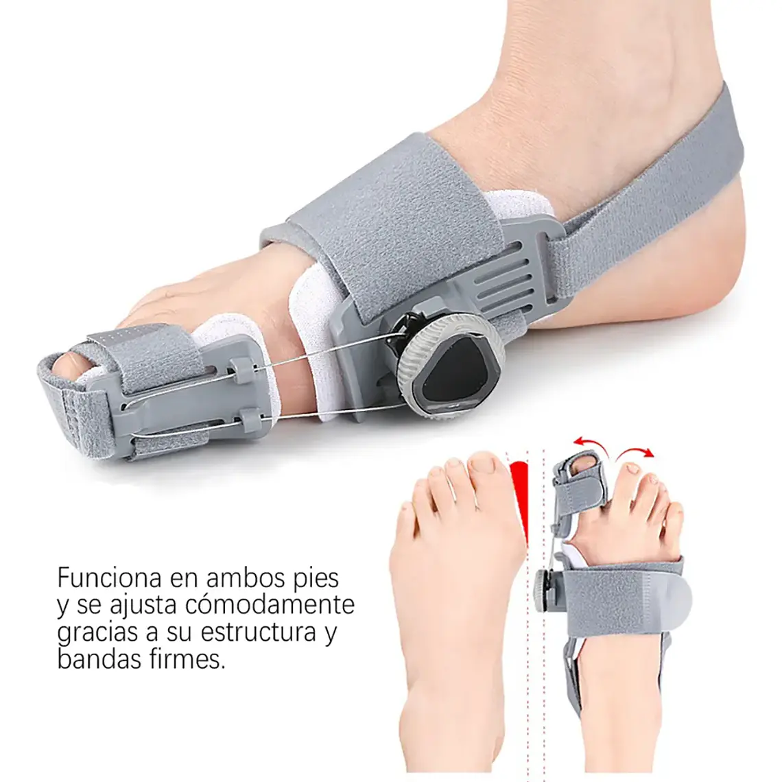 Corrector De Juanetes Ferula Perilla Ajustable Ortopedica 4
