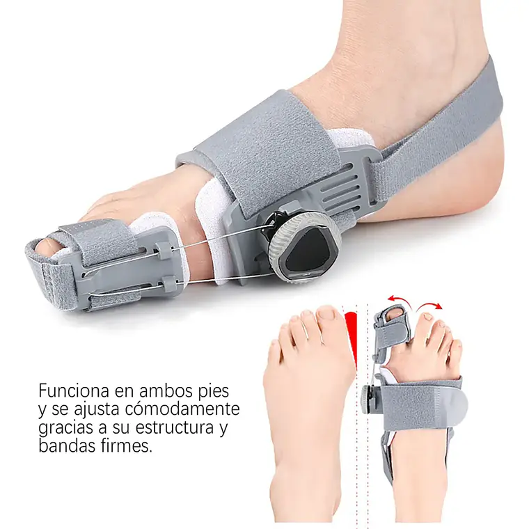 Corrector De Juanetes Ferula Perilla Ajustable Ortopedica 4