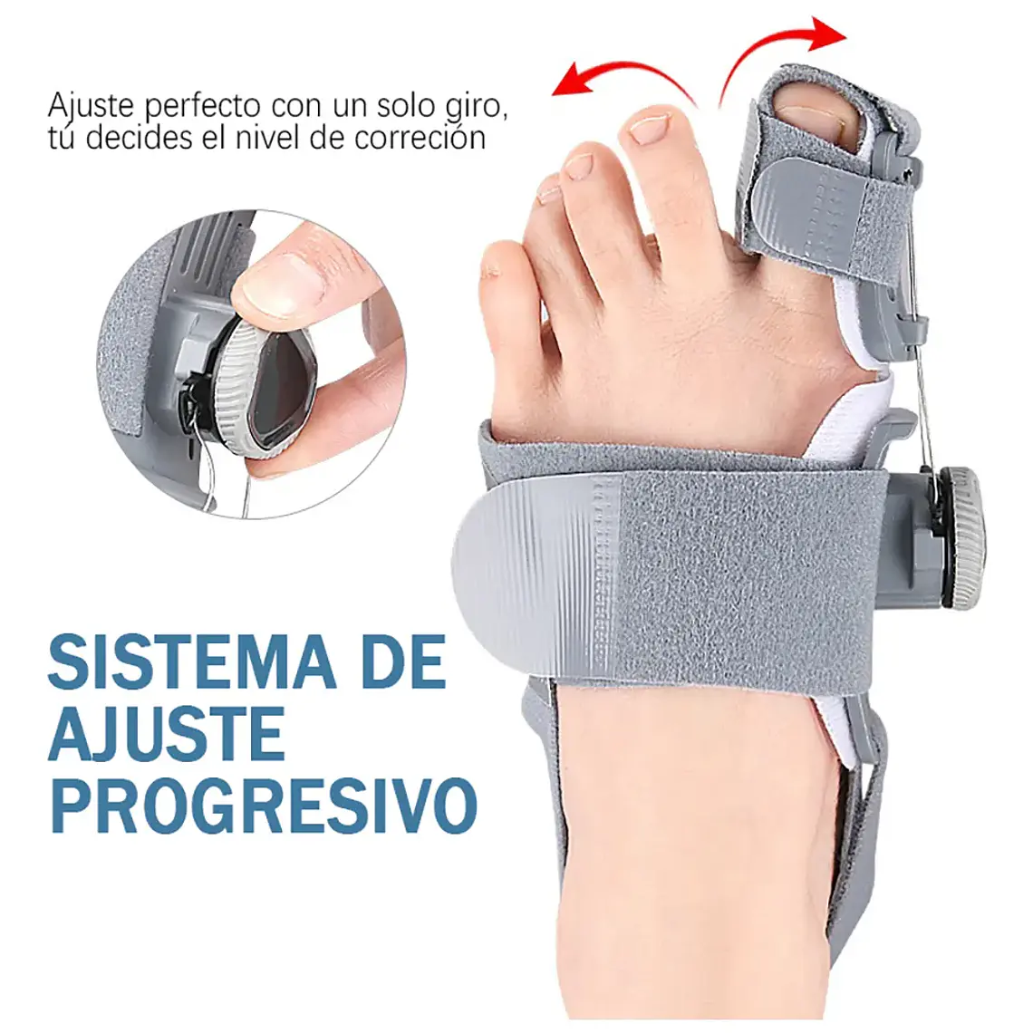 Corrector De Juanetes Ferula Perilla Ajustable Ortopedica 6