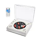 Reproductor De Disco Bluetooth Usb Portátil Retro - Miniatura 1