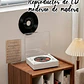Reproductor De Disco Bluetooth Usb Portátil Retro - Miniatura 3