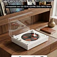Reproductor De Disco Bluetooth Usb Portátil Retro - Miniatura 7