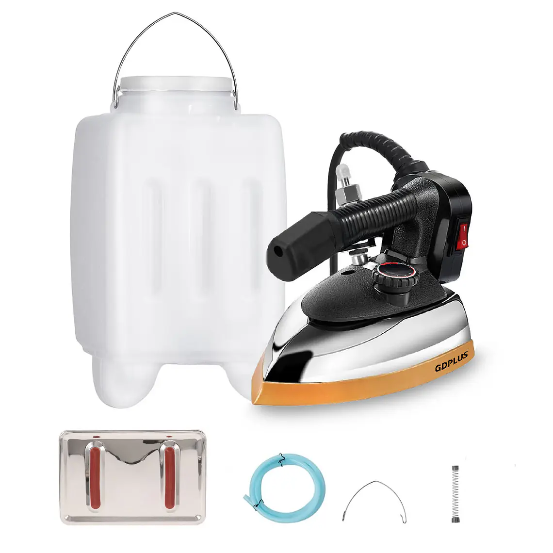 Kit De Plancha De Vapor Industrial Colgante 1300w 4