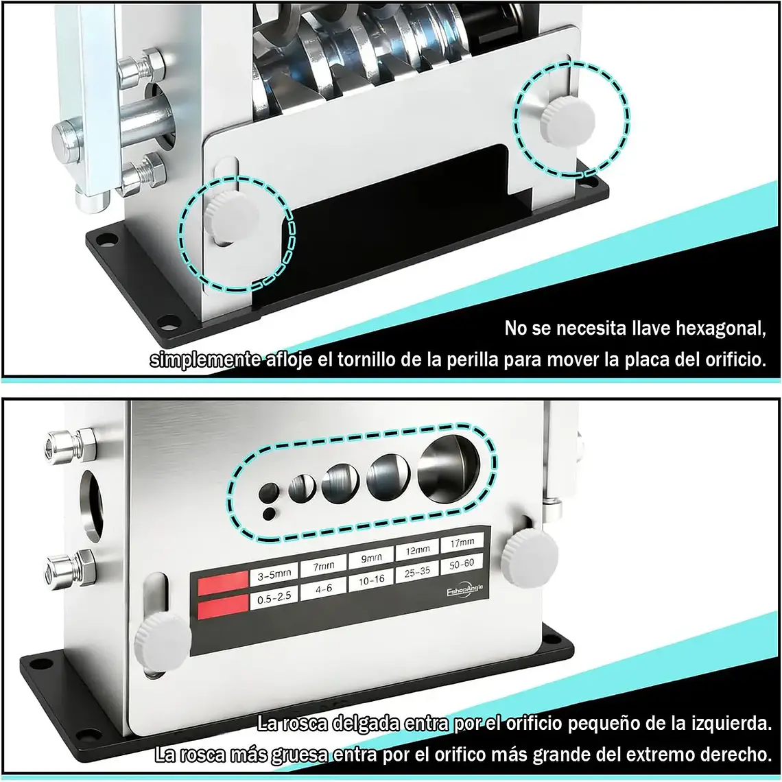 Maquina Peladora De Cables Pelacables Manual Y Para Taladro 4