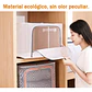 Organizadora Caja Para Ropa Transparente Soporte De Metal - Miniatura 4