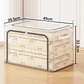 Organizadora Caja Para Ropa Transparente Soporte De Metal - Miniatura 7