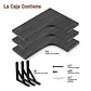 Set 3 Repisas Flotantes Esquineras De Madera Diseño Nordico - Miniatura 6
