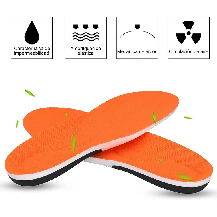 Plantillas Deportivas Ortopedicas Con Absorción De Impacto 3
