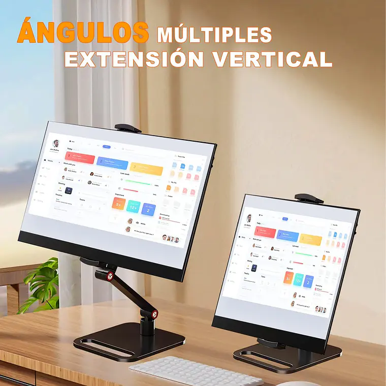 Soporte Ajustable Plegable Para Tablet Y Monitor De 17.3pulg 3