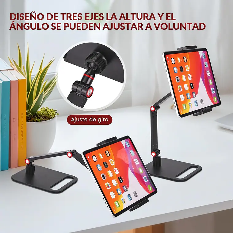 Soporte Ajustable Plegable Para Tablet Y Monitor De 17.3pulg 5