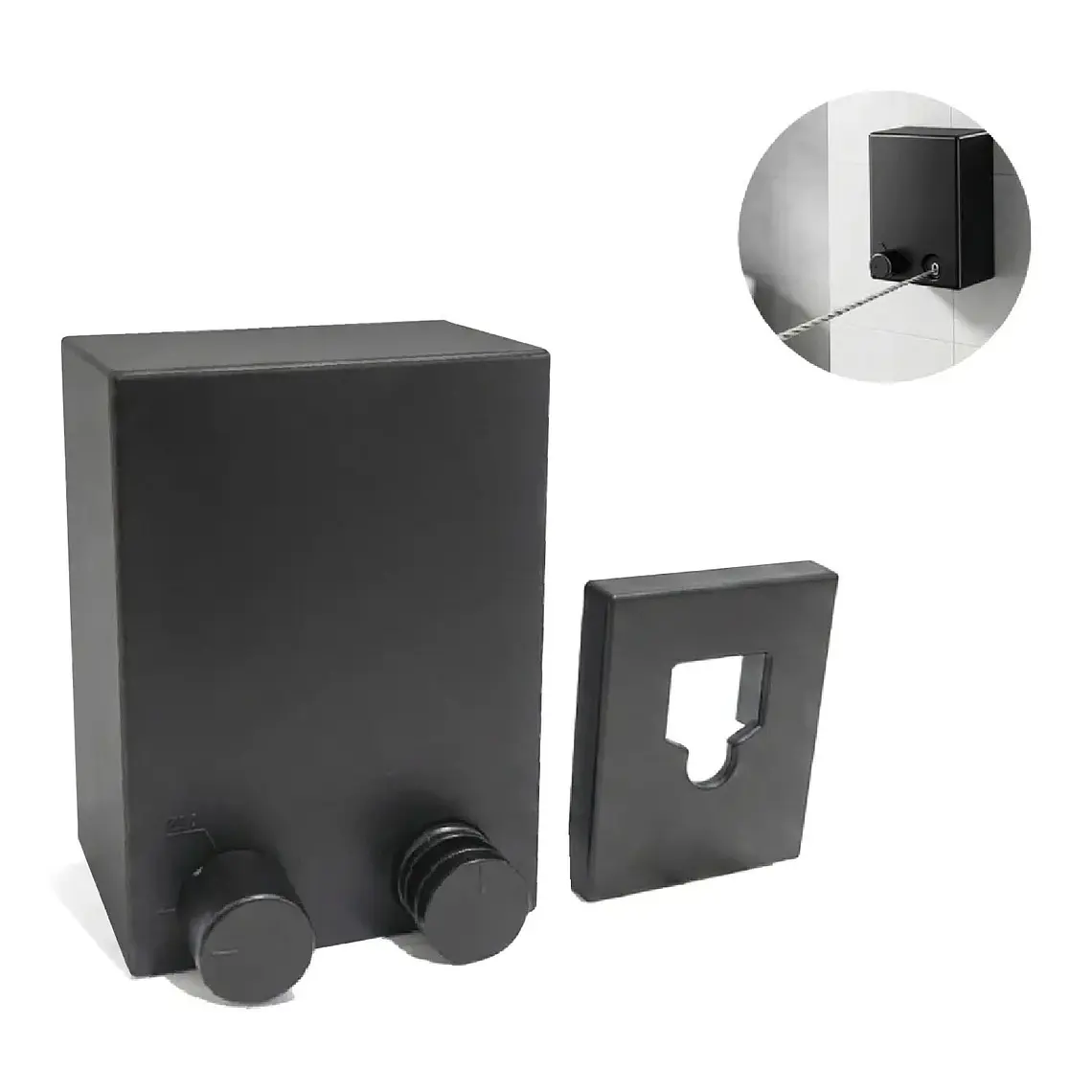 Tendedero Retráctil De Pared Colgador Para Ropa 4.2m 1
