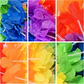 Set 12 Collar Hawaiano Flores Multicolor Cotillon Fiesta - Miniatura 5