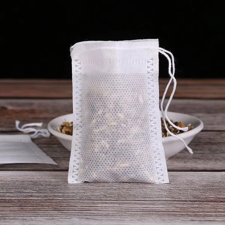 100 Bolsitas Bolsas Té Vacías Infusion Hierba Tela No Tejida 1