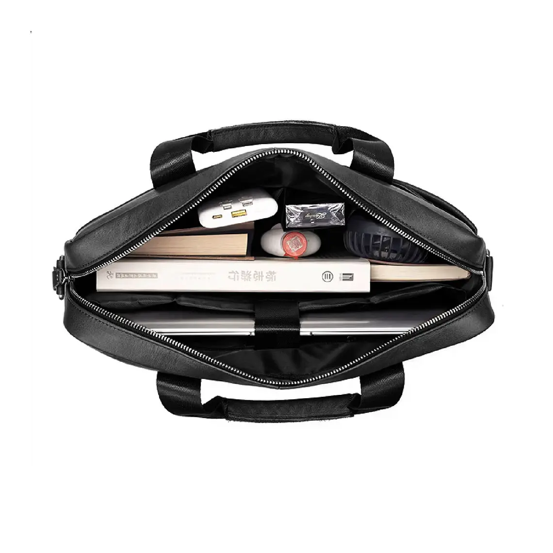 Maletín Bolso Portafolio De Cuero Para Portátil Notebook 14 6