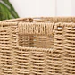Cesta Canasto Organizador Decorativo De Mimbre Plegable - Miniatura 5