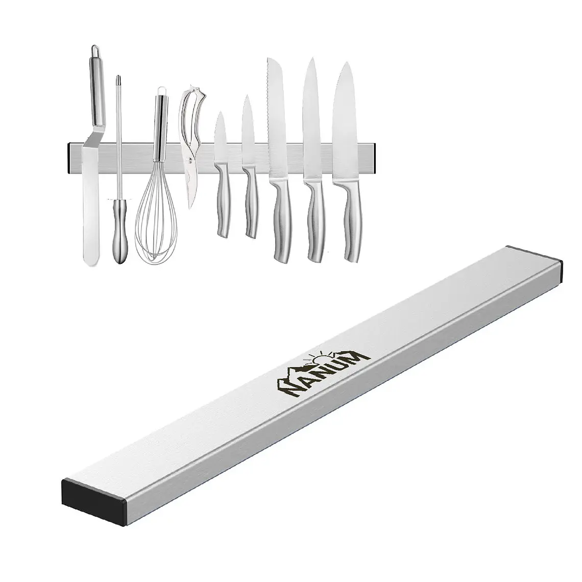 Barra Magnética Para Cuchillos Acero Inoxidable 50cm 1