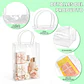 20 Bolsa Regalo Con Asa Transparente Reutilizable Decoración - Miniatura 2