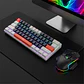 Teclado Mecanico Gamer 60% Rgb Español Hot-swap T60 Usb-c - Miniatura 2
