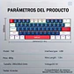Teclado Mecanico Gamer 60% Rgb Español Hot-swap T60 Usb-c - Miniatura 7