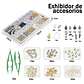 Kit Para Hacer Pulsera Cuentas Mostacillas Letras 24 Colores - Miniatura 2