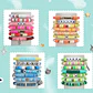 Kit Para Hacer Pulsera Cuentas Mostacillas Letras 24 Colores - Miniatura 6